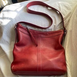 Vintage coach leather bag